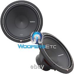 2 Rockford Fosgate P1s2-15 15 Auto Audio 2-ohm 500w Subwoofers Bass Speakers Nouveau