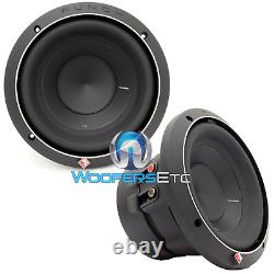 2 Rockford Fosgate P2d2-8 Subs 8 500w Dual 2-ohm Punch Subwoofers Bass Speakers