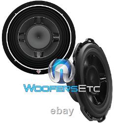 2 Rockford Fosgate P3sd4-12 12 800w Shallow Mount 4 Ohm Subwoofer Bass Speakers