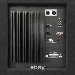 2 Seismic Audio 18 Pa Powered Subwoofer Active Speaker