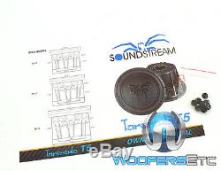 (2) Soundstream T5.104 Subs Pro 10 3600w Max Dual 4 Ohms Haut-parleurs Subwoofers Nouveau