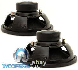 (2) Sundown Audio E-15 V3 D2 10 500w Rms Dual 2-ohm Car Subwoofers Haut-parleurs Nouveau