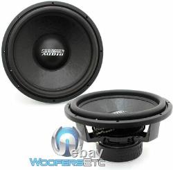 (2) Sundown Audio Sa-15 D4 Classic 15 750w Rms Dual 4 Ohm Subwoofers Haut-parleurs