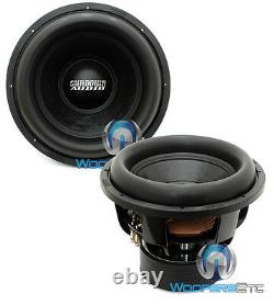 (2) Sundown Audio X-15 V. 3 D1 15 Dual 1-ohm 2000w Rms Subwoofers Basse Haut-parleurs
