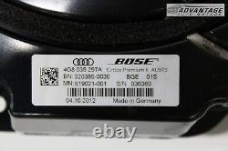 2012-2018 Audi A7 Panneau de porte avant gauche Haut-parleur audio Subwoofer Bose d'origine (OEM)