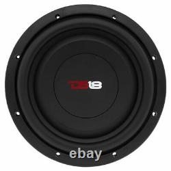 2x 10 Shallow Mount Subwoofers 2000w 4 Ohm Pro Audio Bass Speakers Ds18 Sw10s4