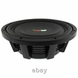 2x 12 Shallow Mount Subwoofers 2400w 4 Ohm Pro Audio Bass Speakers Ds18 Sw12s4