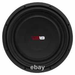 2x 12 Shallow Mount Subwoofers 2400w 4 Ohm Pro Audio Bass Speakers Ds18 Sw12s4