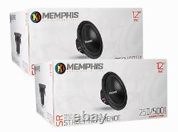 3pkg 2 Memphis Srx1244 12 Préparateurs De Sous-bois + Se2000.1df Amplifier + 4 Ga Kit