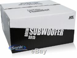 800w 15 Pouces Mtx 55 Série DVC Dual 2 Ohms Voiture Audio Subwoofer 5515-22