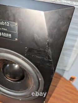 Adam Professional Audio Sub12 Powered Studio Subwoofer, Occasion