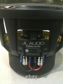 Adult Operated Jl Audio 10w6v3-d4 10 Voiture Sq Sub Subwoofer Haut-parleur