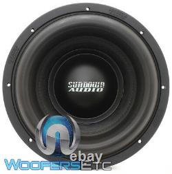 Audio Sundown Ns V. 5-10 D1 Nightshade 3000w Rms Dual 1-ohm Car Subwoofer Nouveau