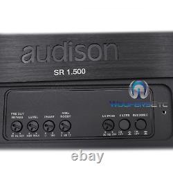 Audison Sr1.500 Amp Monoblock 1000w Rms Subwoofers Haut-parleurs Amplificateur De Basse Nouveau