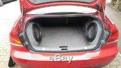 Bmw Série 3 Coupé E92 Furtif Sub Président Enclosure Sound Box Basse Voiture 10 12