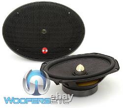 Cdt Audio Cl-69s. 2 Slim 6x9 180w Rms 2-ohm Carbon Fiber Subwoofers Haut-parleurs