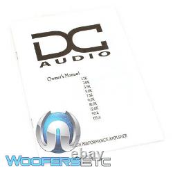 DC Audio 2.0k Monoblock Amp 2000w Rms Subwoofers Speakers Bass Amplificateur Nouveau