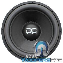 DC Audio XL M4 Elite 18 D1 18 Sub 4400w Dual 1-ohm Subwoofer Bass Speaker Nouveau