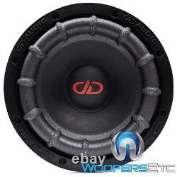 DD Audio 1506-d4 6.5 Haut-parleur de basse Subwoofer pour voiture 2400w Dual 4-ohm Fabriqué aux États-Unis Neuf