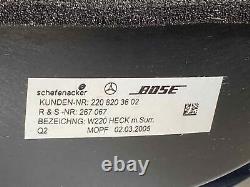 Enceinte audio avec caisson de basses, ensemble de 5 pièces OE 2208201602, convient à la Mercedes S430 de 2000 à 2006.