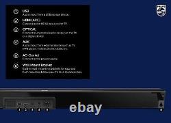 Enceinte barre de son PHILIPS Audio Performance avec caisson de basses sans fil TAB7305