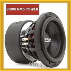 Enceintes de basses subwoofers Sundown Audio X-8 Série X-8 V. 3 D4 Double 4-Ohm 800W RMS