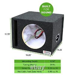 Enceintes pour haut-parleurs de voiture pro audio Atrend Bbox 10 Subwoofer/Speaker à évent unique