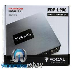 Focal Fdp-1.900 Monoblock 900w Rms Subwoofers Bas Speakers Power Amplifier Nouveau