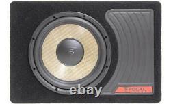 Focal Lin Universal 10 Loaded Enclosure Sealed Box 560w Subwoofer Bass Speaker