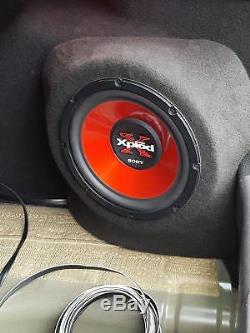 Ford Fiesta Mk7 Furtif Sub Président Enclosure Sound Box Audio Basse 10 12 Mise À Niveau
