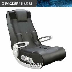 Gaming Chair Gamer With Sound Speakers & Subwoofer Game Seat Rocker Adolescents Adultes
