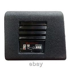 Gravité G12BD2 Double 12 1600W Enceinte de subwoofer actif alimentée pour voiture avec évent de bass-reflex