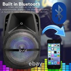 Haut-parleur Bluetooth Fm Portable Sans Fil De 15 Pouces 4600w