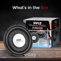 Haut-parleur audio Pyle pour véhicule voiture Subwoofer 12 pouces 1200 Watt, noir
