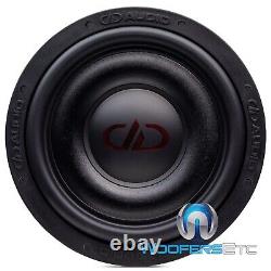 Haut-parleur de grave de voiture DD Audio Sl610-d2 10 Slim Shallow 1200w Dual 2-ohm
