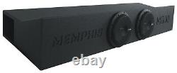 Haut-parleurs subwoofer doubles Memphis Audio Dual 8 pour Ford F-150 Super Crew 2009 et plus + Enceinte de soirée