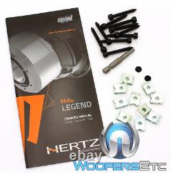 Hertz Ml2500.3 1 Sub 700w Rms Mille Legend Subwoofer Clean Bass Car Speaker Nouveau
