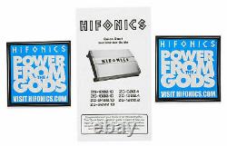 Hifonics Zg-3200.1d Zeus 3200w 1 Ch 6400w Max Subwoofers Haut-parleurs Bass Amplificateur
