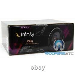 Infinity Ref1000s 10 Shallow 800w Sub Car Audio Slim Subwoofer Bass Speaker Nouveau