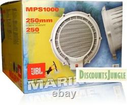 Jbl Mps1000 Marine 10 Amplified Bass System Et Subwoofer Enclosure 250w-new
