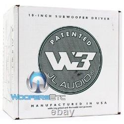 Jl Audio 10w3v3-8 10 Sub 8-ohm 500w Rms 1000w Max Subwoof Bass Speaker