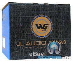 Jl Audio 10w6v3-d4 10 600w Dual Voice Coil 4 Ohms Voiture Subwoofer Haut-parleur Nouveau