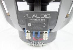 Jl Audio 12 12w6v2-d4 Voiture Stereo Power Haut-parleur Sub-woofer