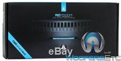 Jl Audio Rd1500 / 1 Monobloc Amp 1500w Rms Subwoofers Enceintes Bass Amplificateur Nouveaux
