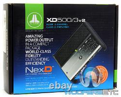 Jl Audio Xd500/3v2 Amp 3 Canaux Composants Haut-parleurs Subwoofer Amplificateur De Voiture Nouveau