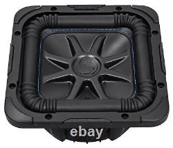 Kicker L7S82 8 900w Solobaric L7S Subwoofer audio pour voiture + haut-parleur Bluetooth gratuit