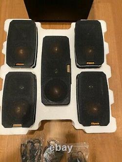 Klipsch Reference Theater Pack 5.1 Ch Surround Sound System Haut-parleurs Subwoofer