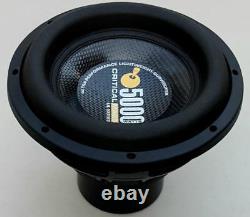 Masse Critique Ul12 Audio Subwoofer Speaker Sous-bas De Carbone W7 USA