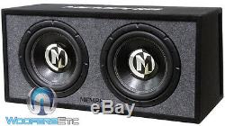 Memphis 2 12 + Subwoofers Ported Box Loaded Caisson De Grave Bass Haut-parleurs Car Audio