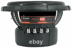 Memphis Audio Mjp1022 10 Mojo Pro 1500w Max Dual 2-ohm Subwoofer Basse Haut-parleur
